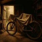 Lost Love. Bike in a shed.